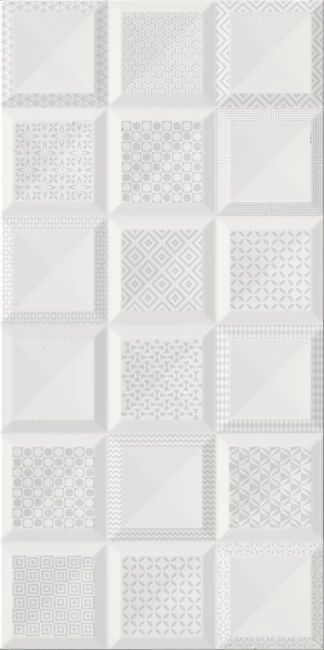 Aria Glossy Grey Modern Wall Tile 30x60