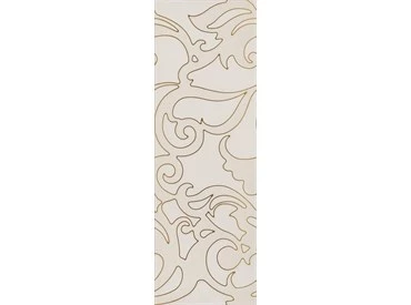 Artisan Matte Floral Gold Linen Decor 30x90