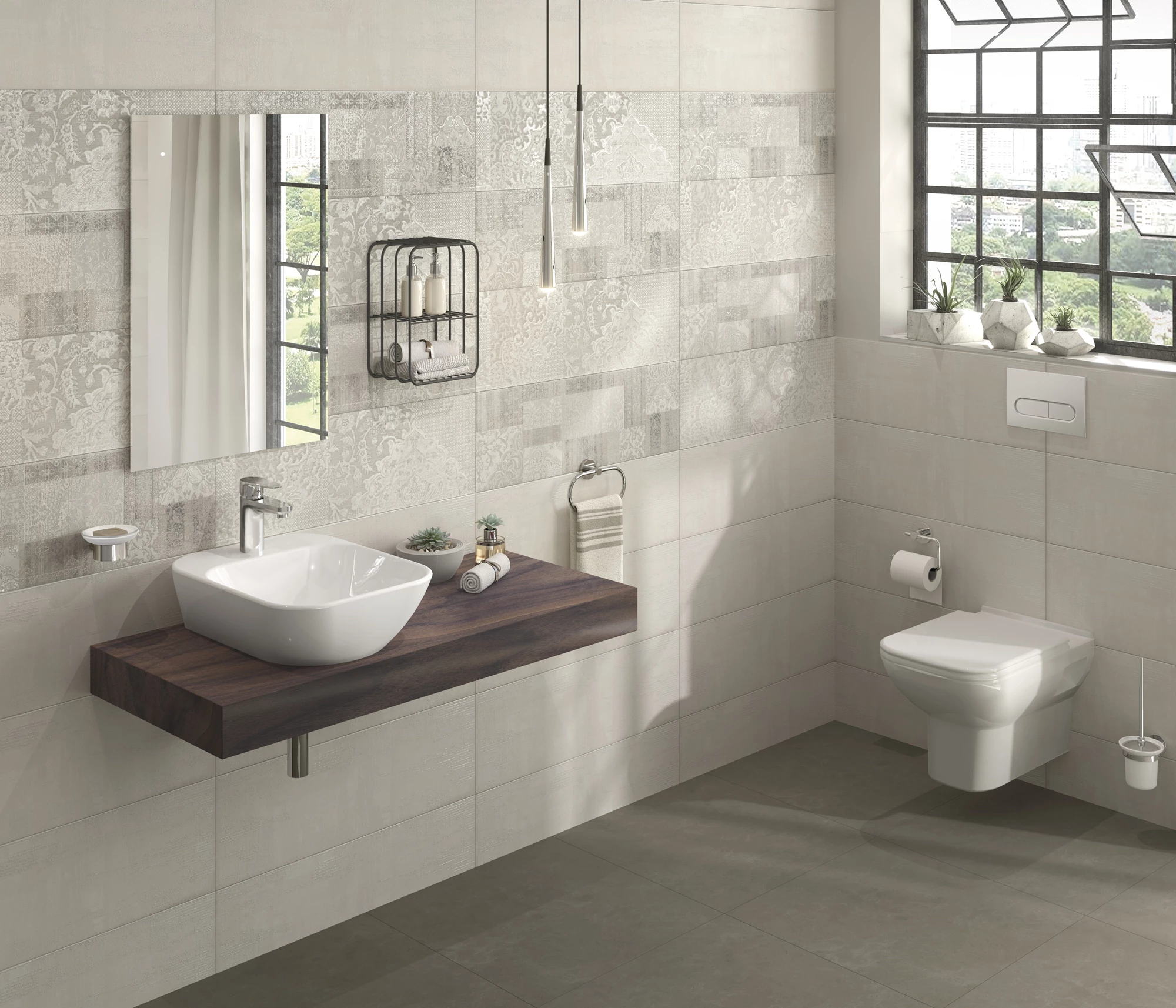 Babel Wall Hung WC Bidet Function Connection