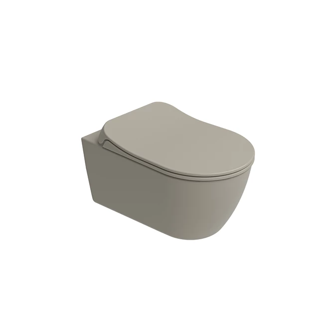 Dove 2.0 Smart Wall Hung WC+Ultra Slim Smart Seat Matte Mink