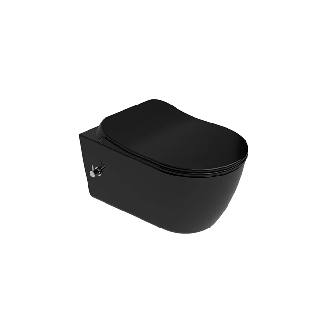 Dove 2.0 Smart Wall Hung WC +Ultra Slim Smart Seat Black