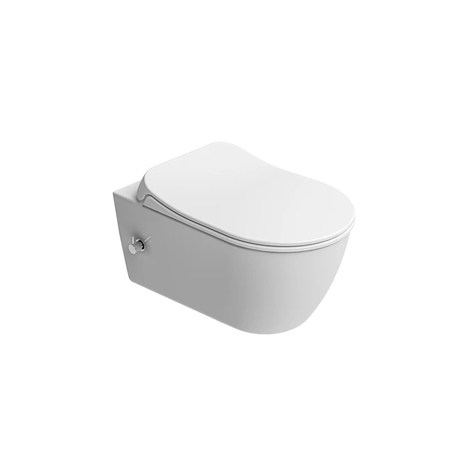 Dove 2.0 Smart Wall Hung WC +Ultra Slim Smart Seat Matte White