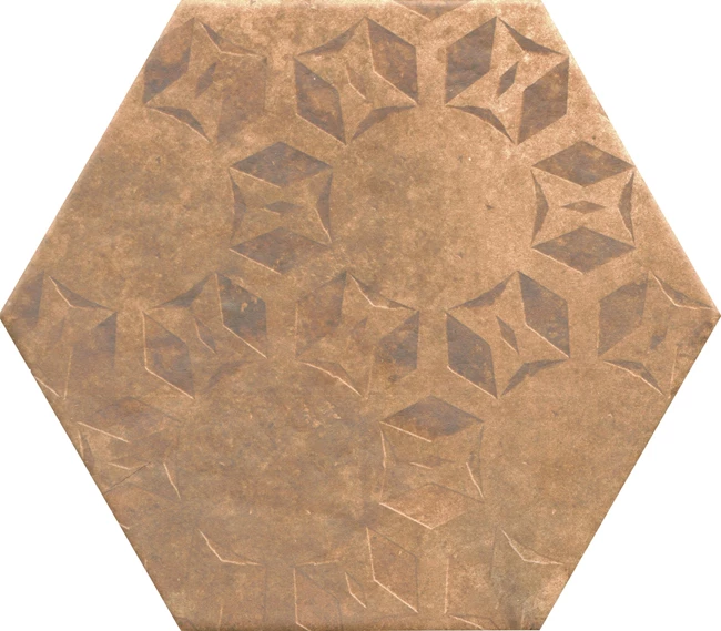 Hexagon Mat Bold Dekor 17,5x20