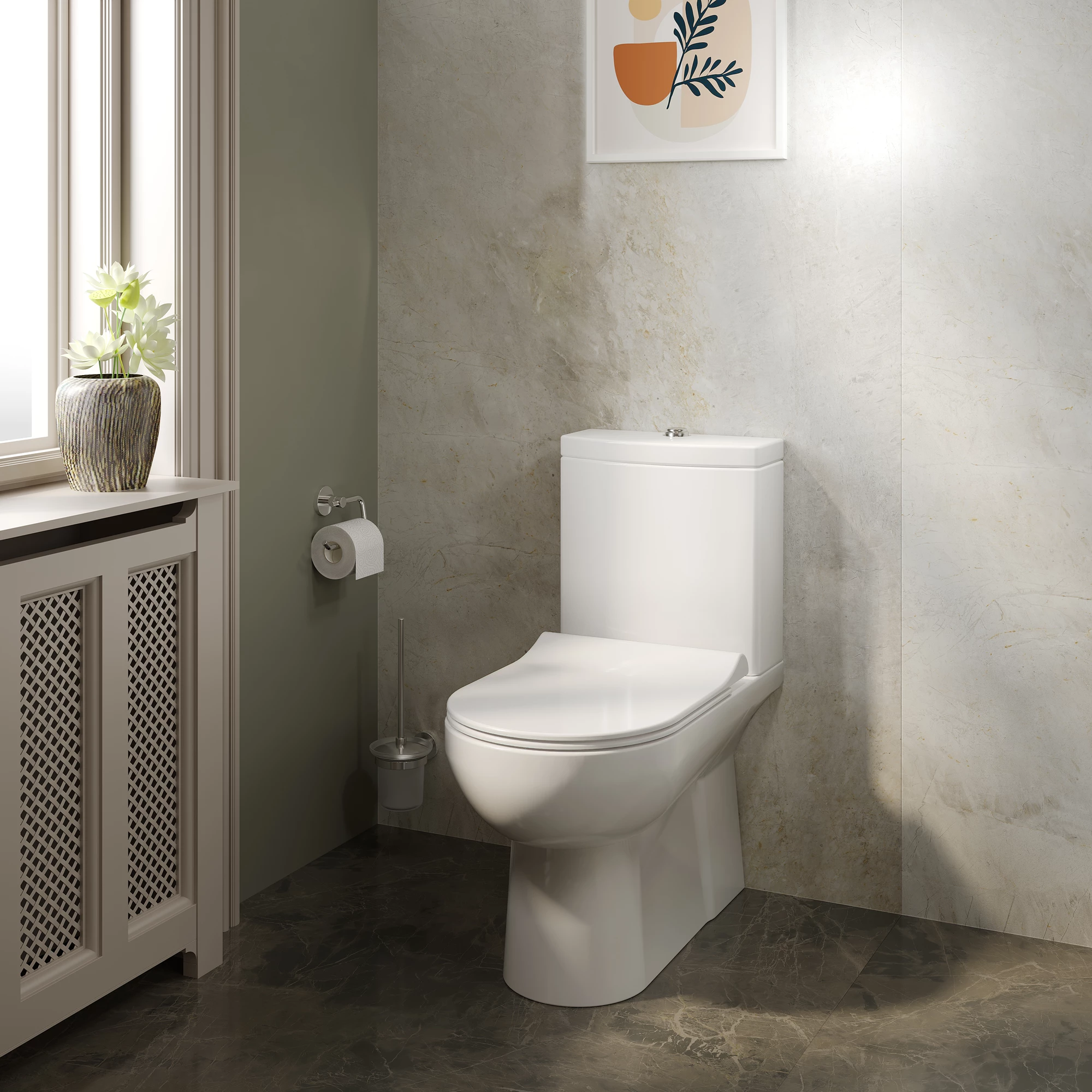 İdea 2.0 Rimless Smart Wall Hung WC With Bidet Function