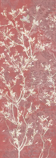 Kalesinterflex Desingmixer Red Blossoms C Porselen Plaka 100x280