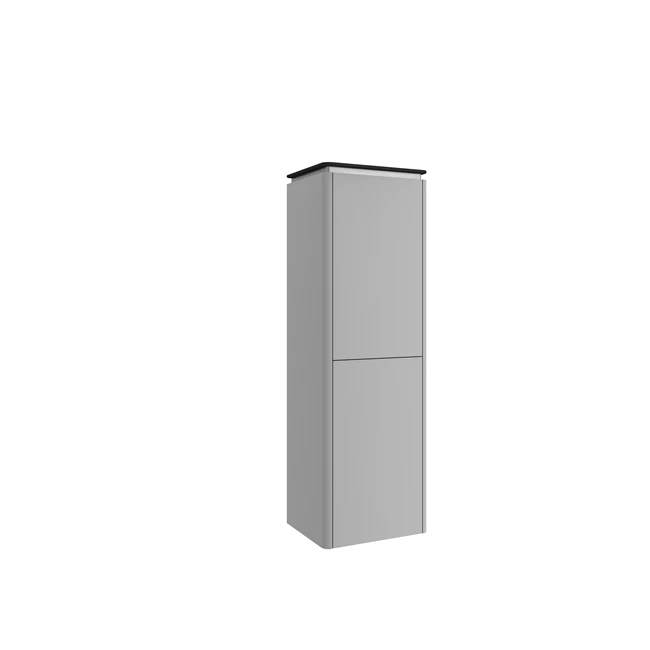 Lotus Tall Cabinet Matte Grey (Anthracite Ksfx Top Tray) 45 Cm