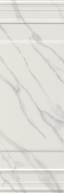 Marmoles Brıllo Parlak Beyaz Calacatta Boserie Dekor 30x90