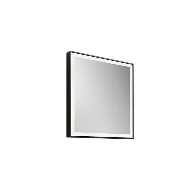 Mood Illuminated Mirror Matte Black 65  Cm
