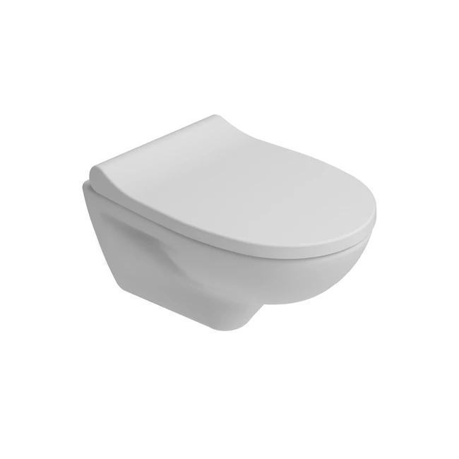 Optimum Round Rimless Smart Wall Hung WC With Bidet Function