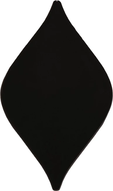 Orientile Glossy Black Aya Wall Tile 11,5x20
