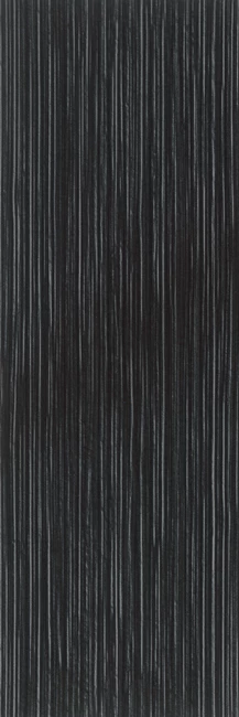 Shine Matte Black Linear Decor 30x90