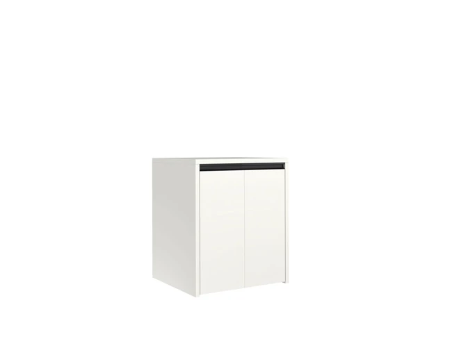Vista Wash Machine Cabinet Matte White 76 Cm