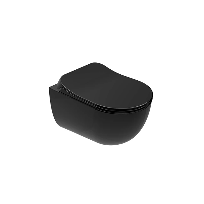 Zero 2.0 Smart Wall Hung WC + Ultra Slim Seat Black