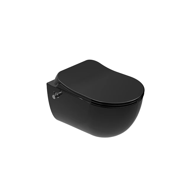 Zero 2.0 Smart Wall Hung WC + Ultra Slim Seat Black