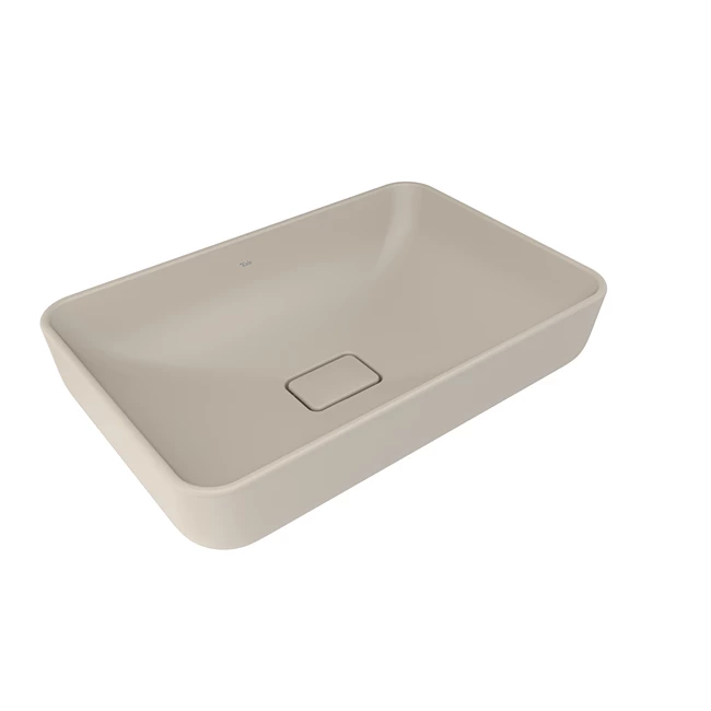 Zero 2.0 Rectangular Bowl Washbasin Matte Mink 60X40 Cm