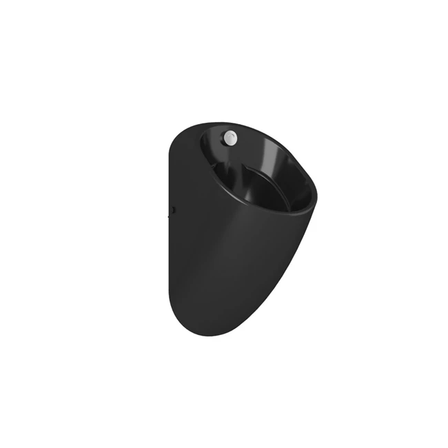 Zero 2.0 Photocell Nozzle Integrated Back Water Inlet Urinal Black