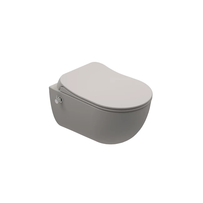 Zero 2.0 Smart Wall Hung WC + Ultra Slim Seat Matte Pearl