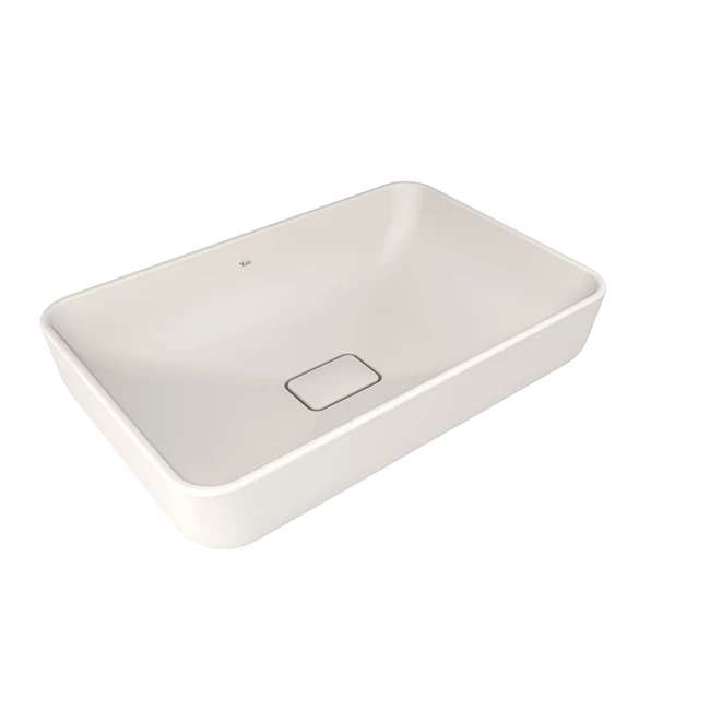 Zero 2.0 Rectangular Bowl Washbasin Matte Pearl 60X40 Cm