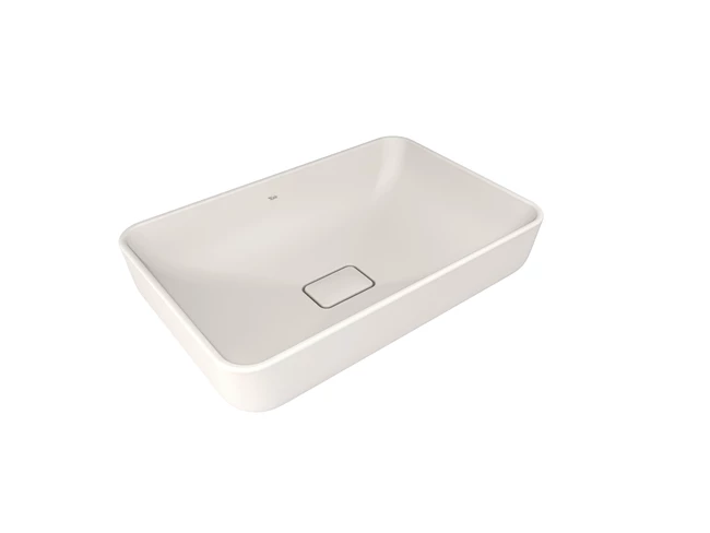 Zero 2.0 Rectangular Bowl Washbasin Matte Pearl 60X40 Cm
