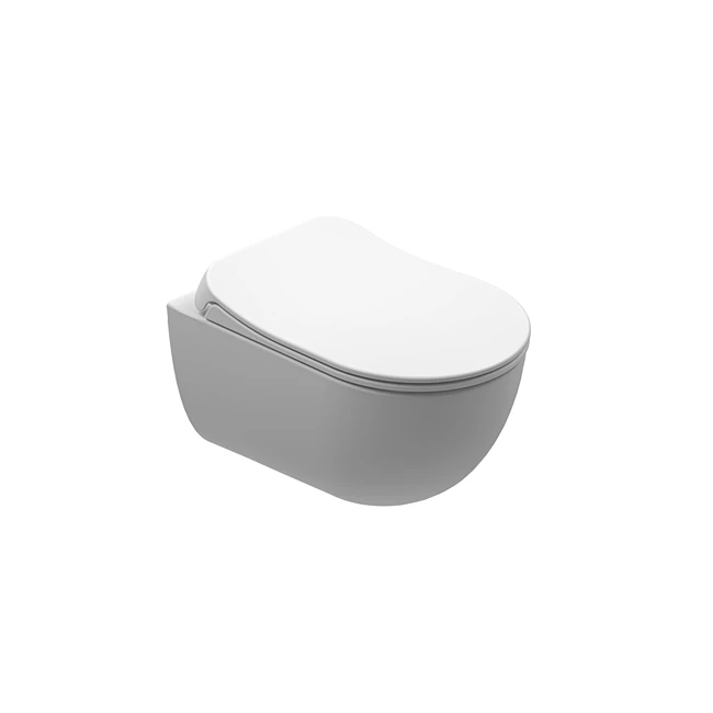 Zero 2.0 Smart Wall Hung WC + Ultra Slim Seat Matte White