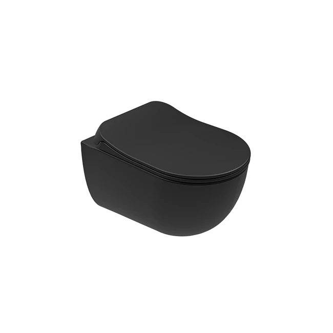 Zero 2.0 Smart Wall Hung WC + Ultra Slim Seat Matte Black